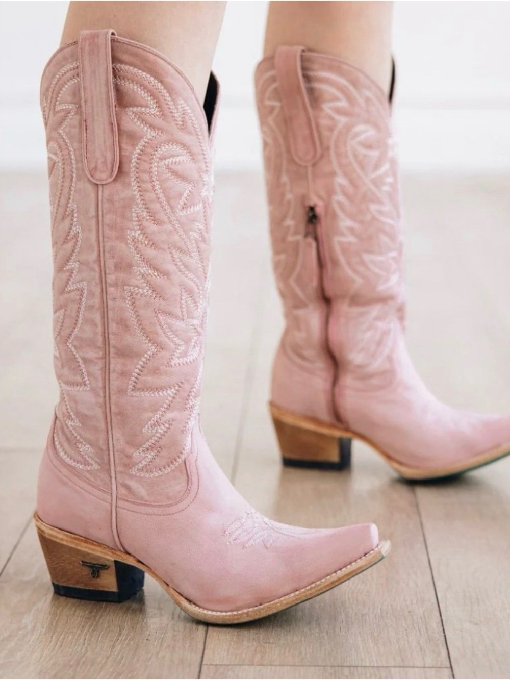 Lane XMarijka Pink Smokeshow boots  size 10